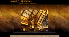 Desktop Screenshot of kapahawaii.com