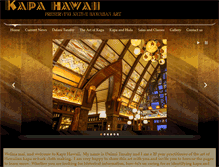 Tablet Screenshot of kapahawaii.com
